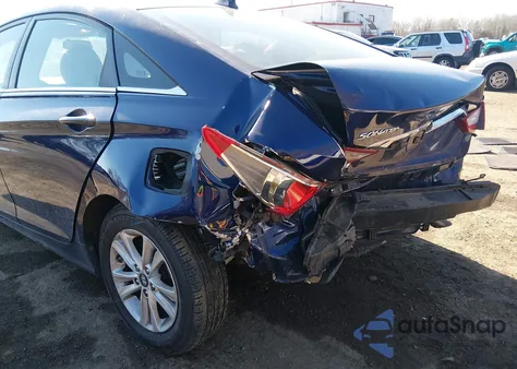 2011 Hyundai Sonata Gls from USA, damaged, VIN 5NPEB4AC7BH168627